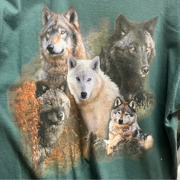 Vintage Wolf Tee on Anvil Blank (XL) 🇺🇸 - Picture 1 of 3